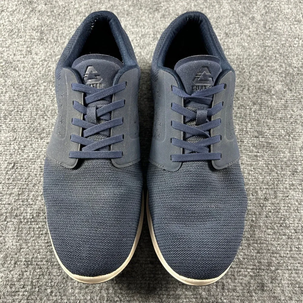 Cuater‎ The Daily Golf Shoes Mens 12 Navy Blue Knit Spikeless Sneakers 4MR216